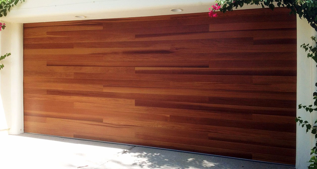Plank Garage Door