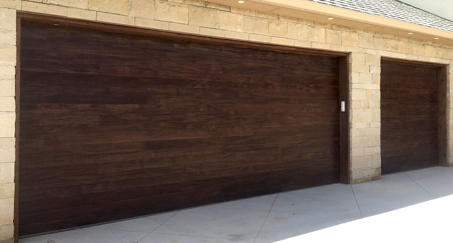 Plank Garage Door